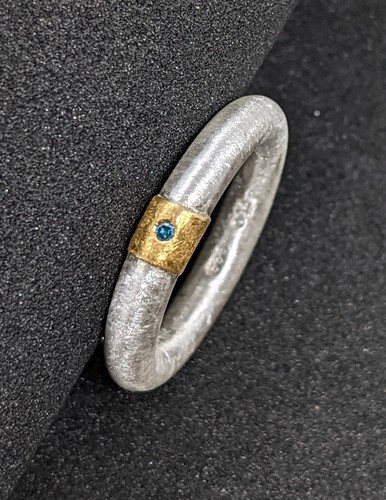 Ring rundprofil silber - 4,