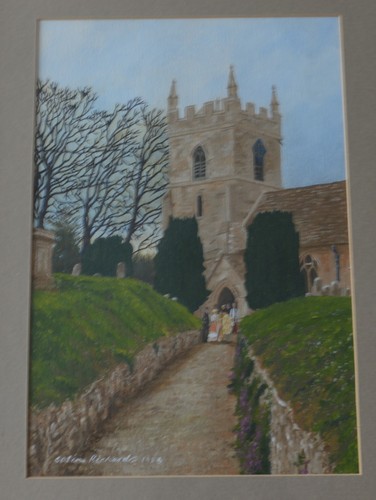 Country taufe acryl - acryl, chelsea