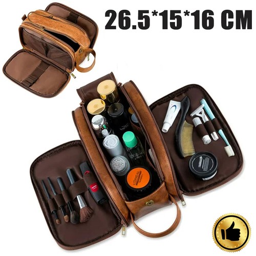 Vintage kosmetiktasche leder - vintage,