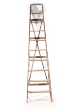 Alte Holzleiter Klappleiter