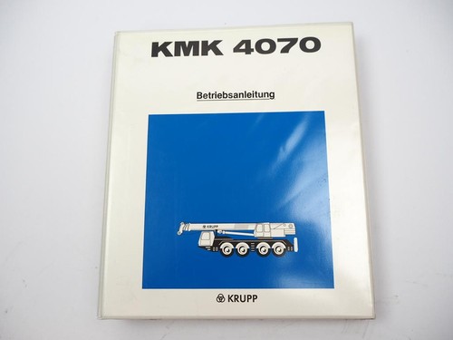 Krupp kmk 4070 mobilkran - krupp,