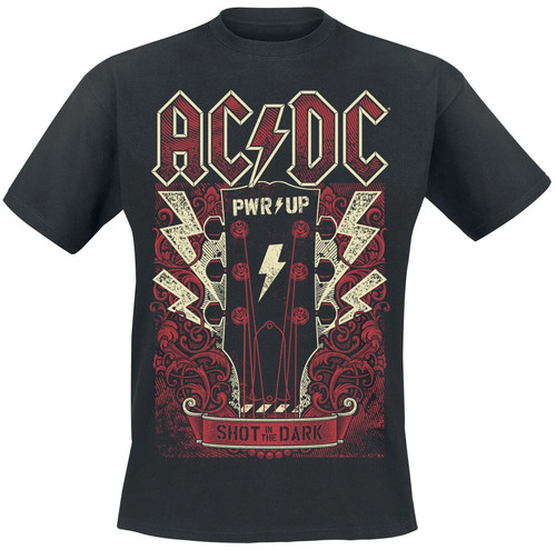 Acdc shirt herren pwrup - t-shirt,