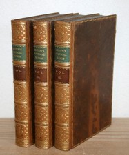 3 Bücher: The Poetical Works of John Milton. Band I, II, III. David Masson 1893.