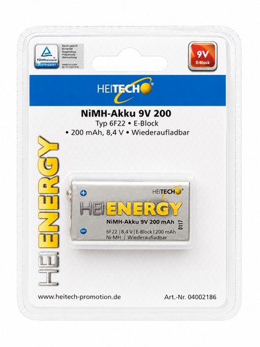 Heitech 200mah nimh - heitech,