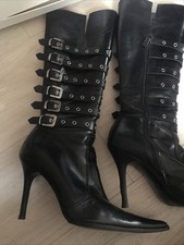 Italienische Stiefel Gr. 39 Gebraucht Neupreis 220€  - Neu Besohlt