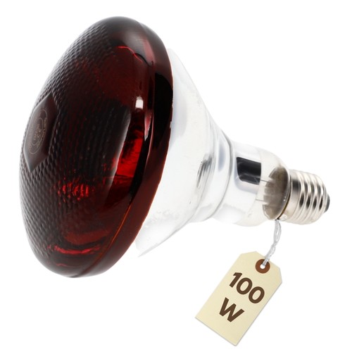 Rotlichtlampe 100 - , w