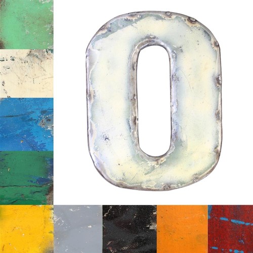 Vintage metallbuchstaben - vintage,
