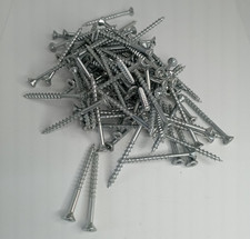 Holzschrauben 4x50 mm 100 Stück T20 Senkkopf Teilgewinde Stahl verzinkt