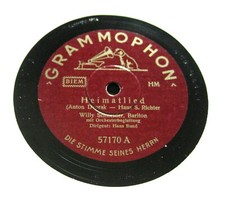 WILLY SCHNEIDER Heimatlied / Gute Nacht, du mein herziges Kind GRAMMOPHON (044)