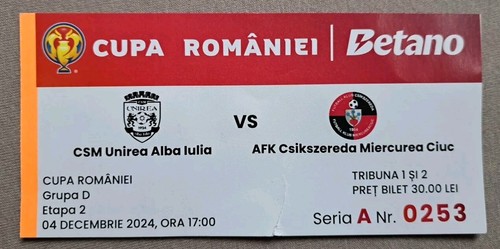 Sammler used ticket cupa - sammler,