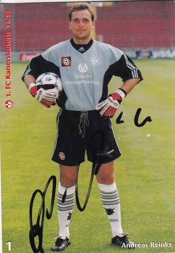 Autogramm andreas reinke 1 - -, (1