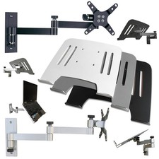 Laptop Notebook Wandhalterung mit Adapter für Tablet PC wählbare Farben 