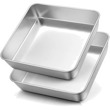 Quadratisch Kuchenform 2er