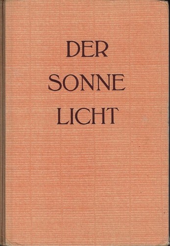Der sonne licht lesebuch - licht, d