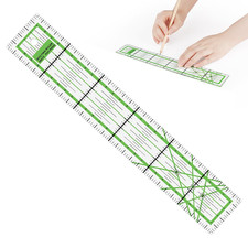 30 x 5 cm Patchwork Lineal, Schneiderlineal Nähen Zubehör, Messlineal aus Acryl 