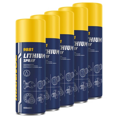 Lithium spray 400 ml - lithium, 5
