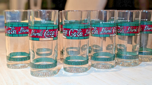 Retro vintage coca - coca, cola