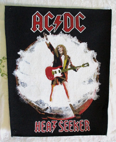 Heatseeker back patch - heatseeker,