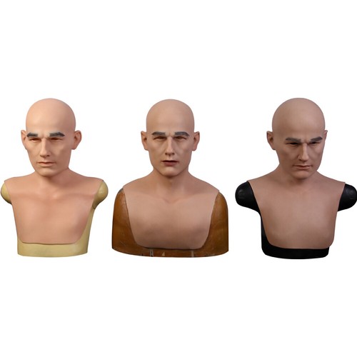 Realistic young man - realistic, mask