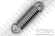 Zug-Feder 4mm Haken Öse