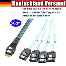 Slim Line SAS4.0 SFF-8654 4i