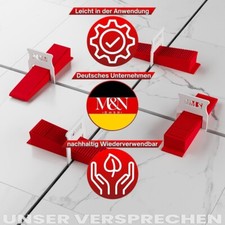 Fliesen Nivelliersystem Verlegehilfe Fliesen Laschen Keile 1mm,1.5mm,2mm,3mm