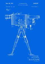 Hochgeschwindigkeitskamera. - Patent App 1953 Repro. (210 x 297 mm - 8,25" x 11,75").