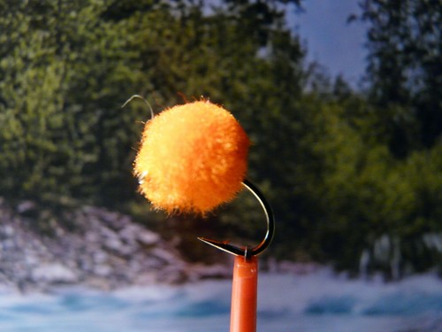 Trockenfliege egg hot - hot, orange