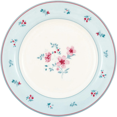 Greengate plate alasie white - plate,