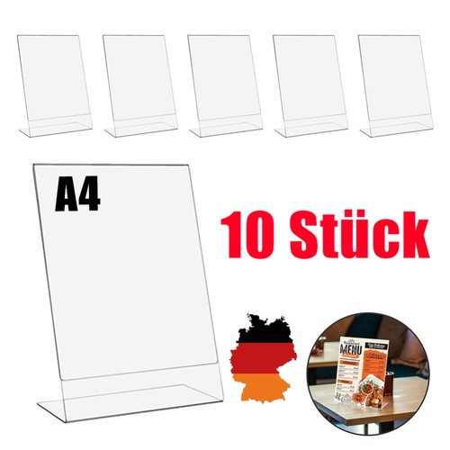 10x din werbeaufsteller - 10x,
