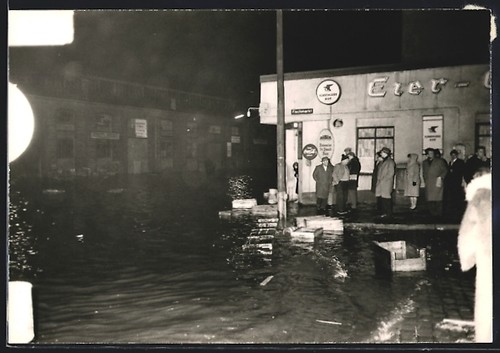 Foto hamburg im - im, hochwasser