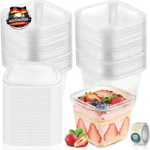 Stück dessertbecher - 50,