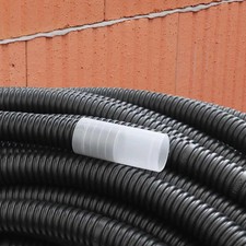 5/25er-Packs Elektro Leerrohr/Wellrohr Verbindungsmuffen M16/M20/M25/M32/M40/M50