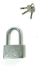 Vorhängeschloss Edelstahl Schloss 70mm Keller Fahrrad Spind 3 Schlüssel 0,5 kg