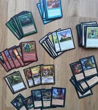 MTG 54 verschiedene plus 40 doppelte Karten Visionen Englisch 
