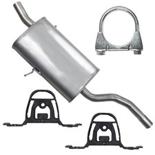 Auspuff Endtopf BMW 3 316 318 E46 1.8 1.9 2.0 Limousine Kombiwagen Touring Coupe