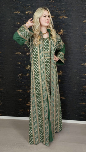 Kaftan damen takschita henna - kaftan, takschita,