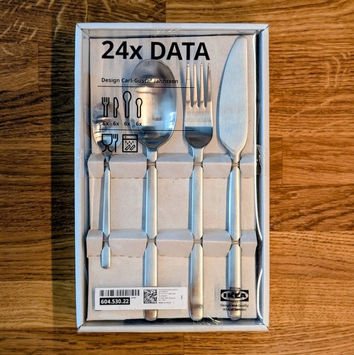 Ikea data besteck - besteck, 24-teilig