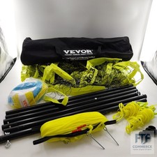 VEVOR Volleyballnetz Höhenverstellbar 9.7 x 2.4 m-Gebrauchsspur/unvollständig-