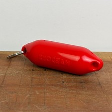Ocean Fender Schlüsselanhänger schwimmend rot Boot Boje Schlüsselring praktisch