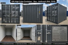 10 Fuß Seecontainer High Cube