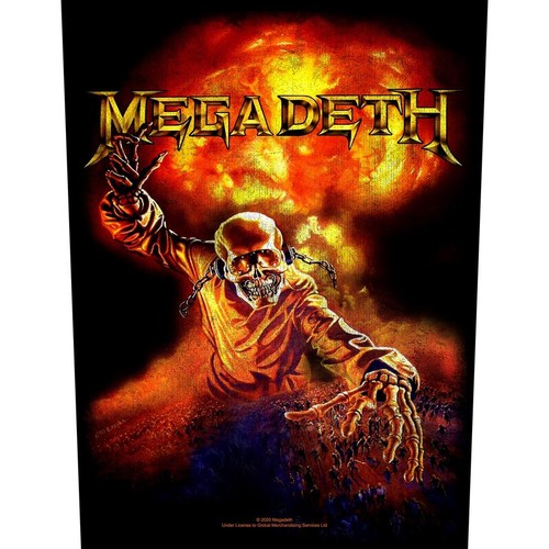 Megadeth backpatch nuclear - backpatch,