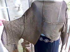 5082 D Celli Pulli Oliv Grün, 100 Leinen, mit überschnittenem Arm