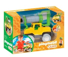 Baufahrzeug PLAYMOBIL 70064 Bohrfahrzeug Sandkasten