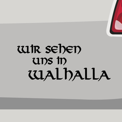 Aufkleber wir sehen uns - wir,