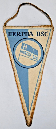 Alter wimpel hertha - wimpel, bsc
