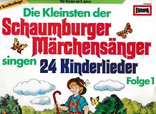 LP Europa die Kleinsten der Schaumburger Märchensänger singen 24 Kinderlieder