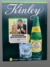 Kinley Tonic Water 70s retro 1972 Vintage Ad Werbung Reklame