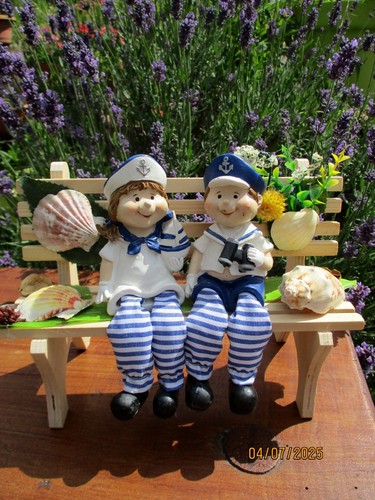 Figur gesteck niedlich maritim - gesteck,