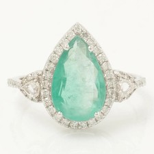 2.41 Ct Natural Emerald Pear
